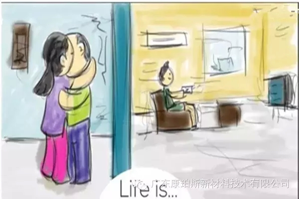 人生就是。。。 就算孩子在家，還是忍不住與40歲的另一半偷偷親一口